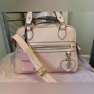 Juicy Couture 👑✨ pink clay ✨NAILED IT ✨Satchel 👛🩷 NWT